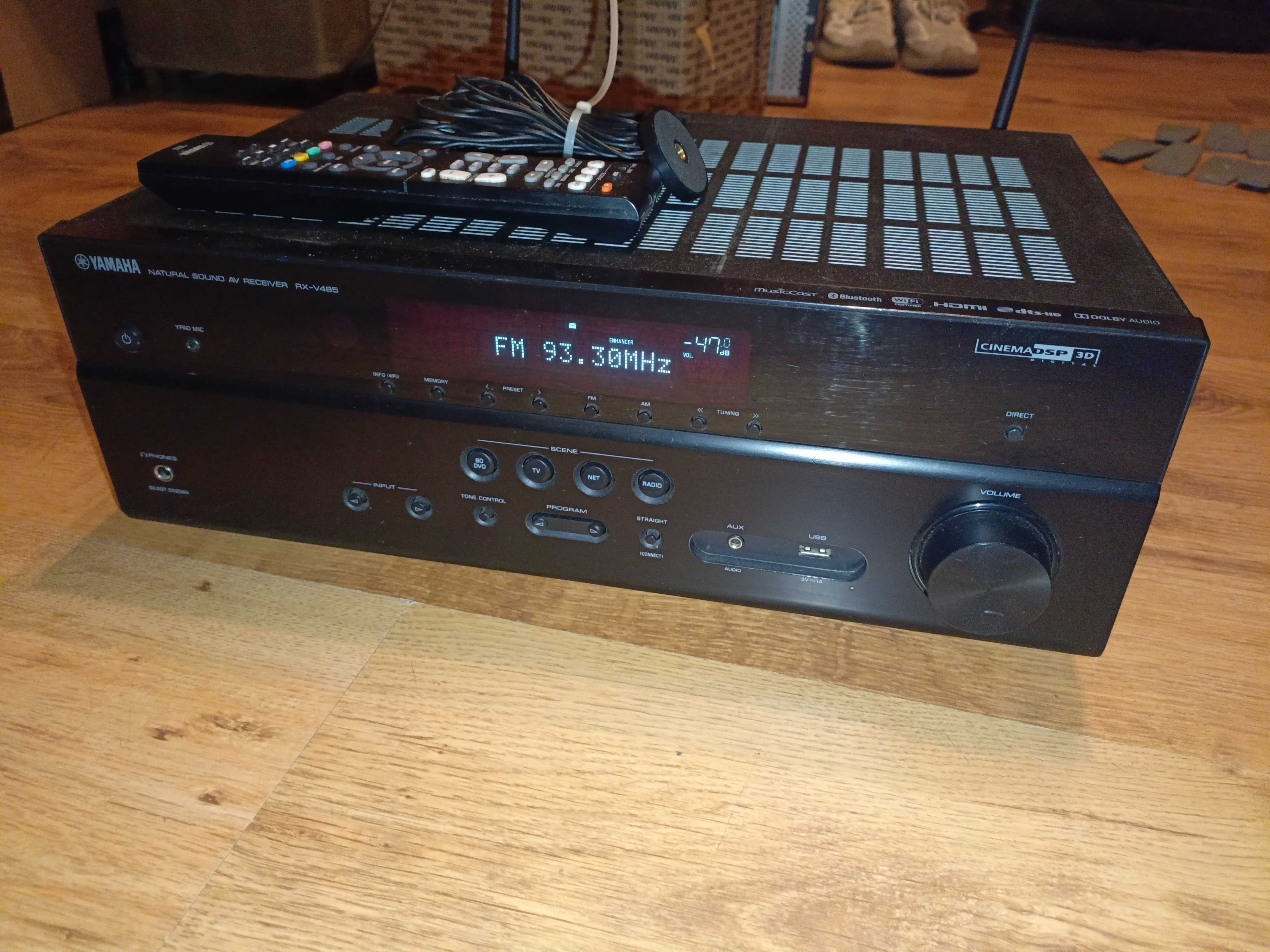 Sprzedam amplitumer kina domowego Yamaha rx-v485.