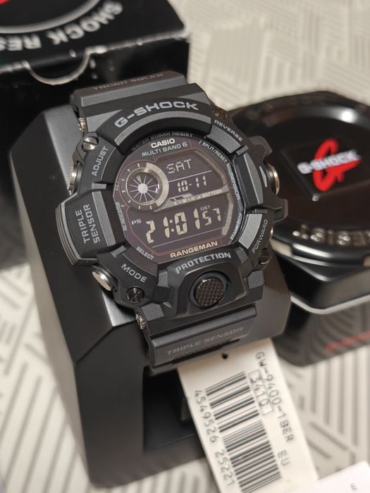 Casio G-Shock GW-9400-1B Rangeman (Novo)