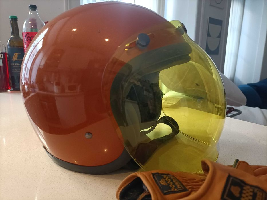 Capacete DMD Jet Vintage Rame - S