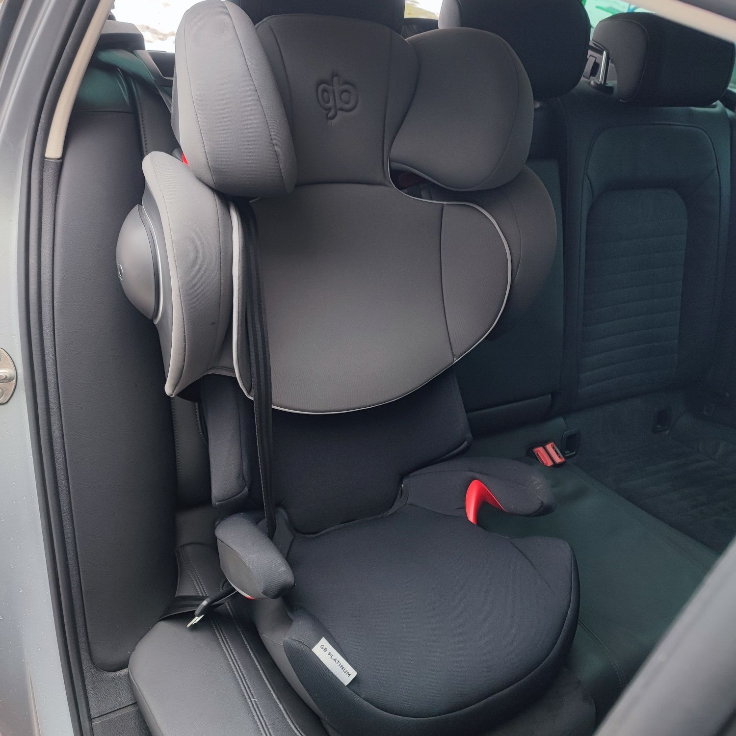 Фірмове автокрісло GB Elian-fix Silver 15-36 кг Isofix, від 3 до 12 р.