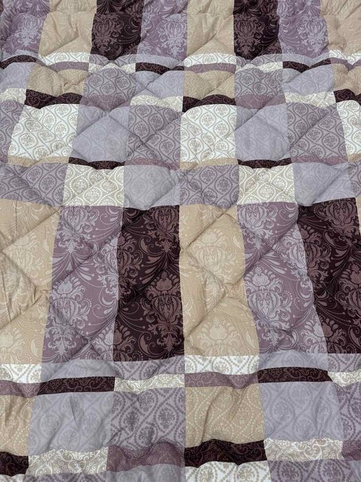 Тёплое одеяло из овечьей шерсти полуторное 150х215 ковдра зимова