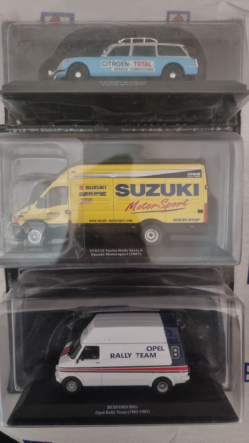 Miniaturas carrinhas de assistencia