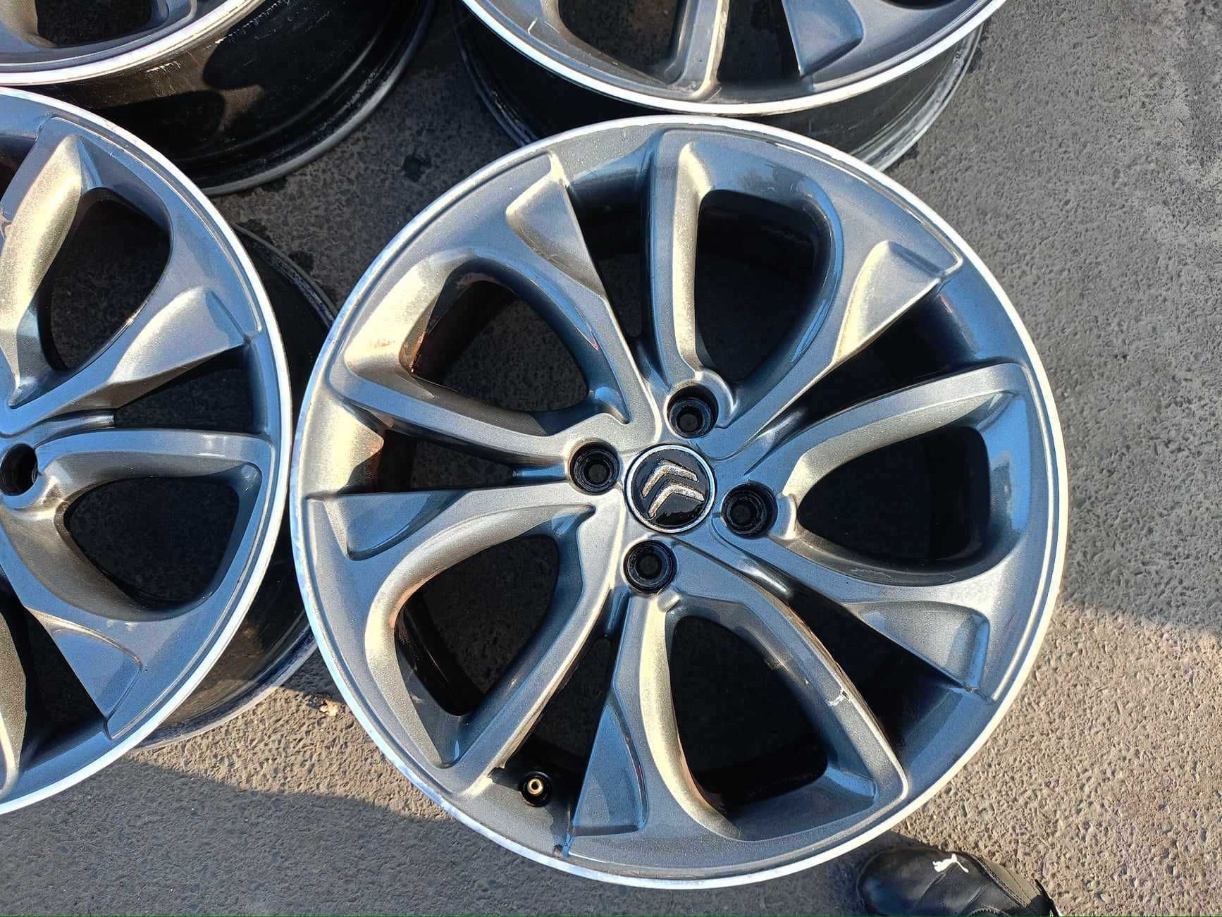 Alufelgi R 18 4x108 DS4 citroen peugeot ET 29 grafit