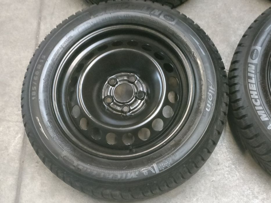 Koła zimowego Felgi stalowe Audi 15 cali 5x100 A1 A2 A3 A4