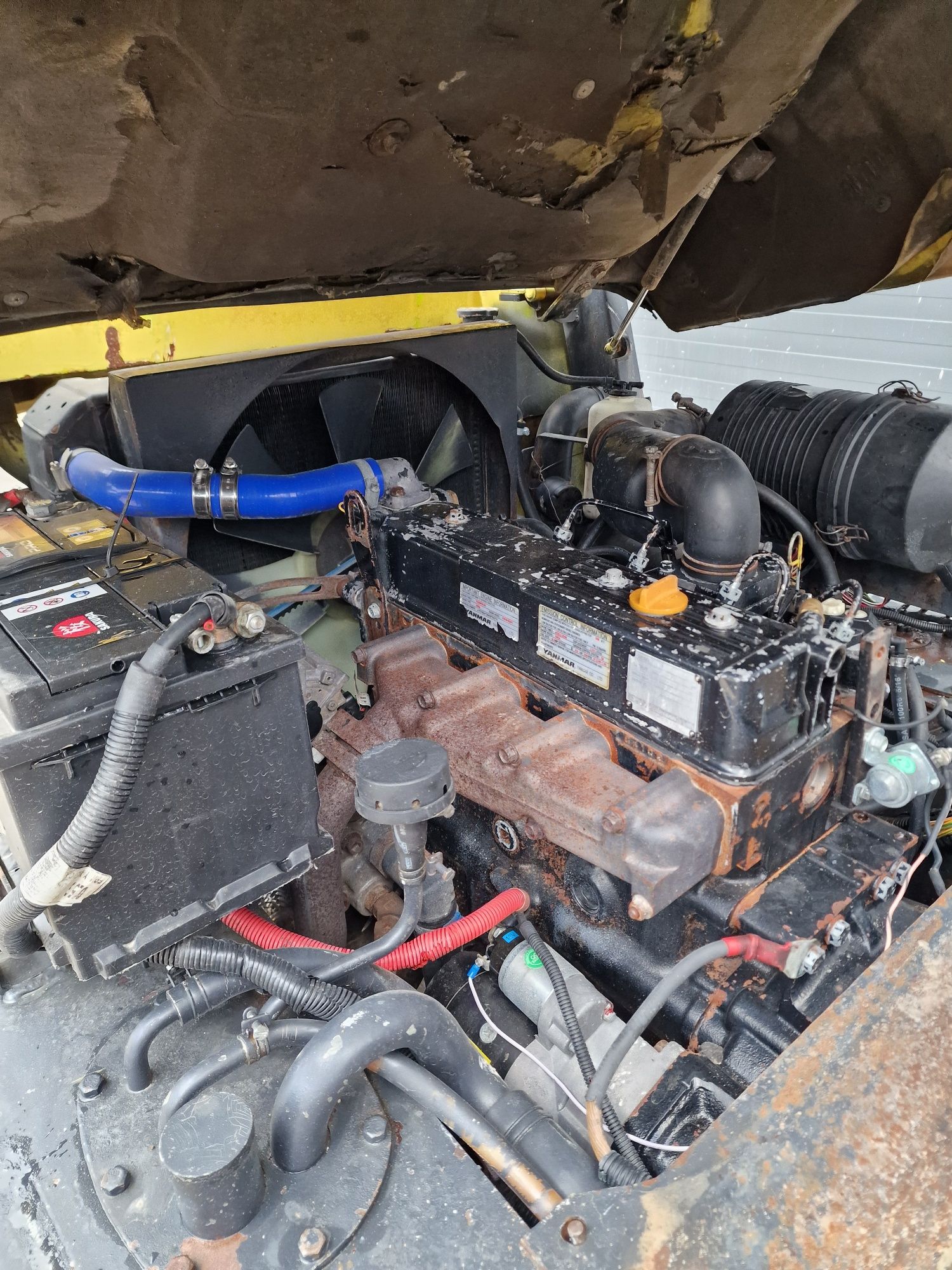 Doosan D30G Yanmar org 5059mth wózek widłowy