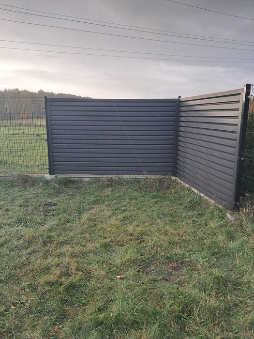 Ogrodzenie Tarasy Barierki Panel Żaluzja do Samodzielnego Montażu