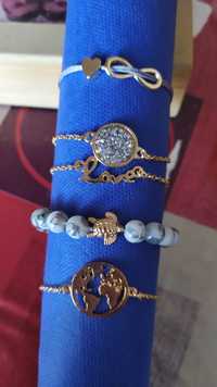 Conjunto de pulseiras para senhora