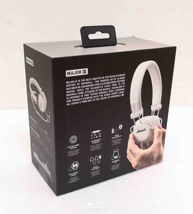 Caixa dos Auscultadores Marshall Major III