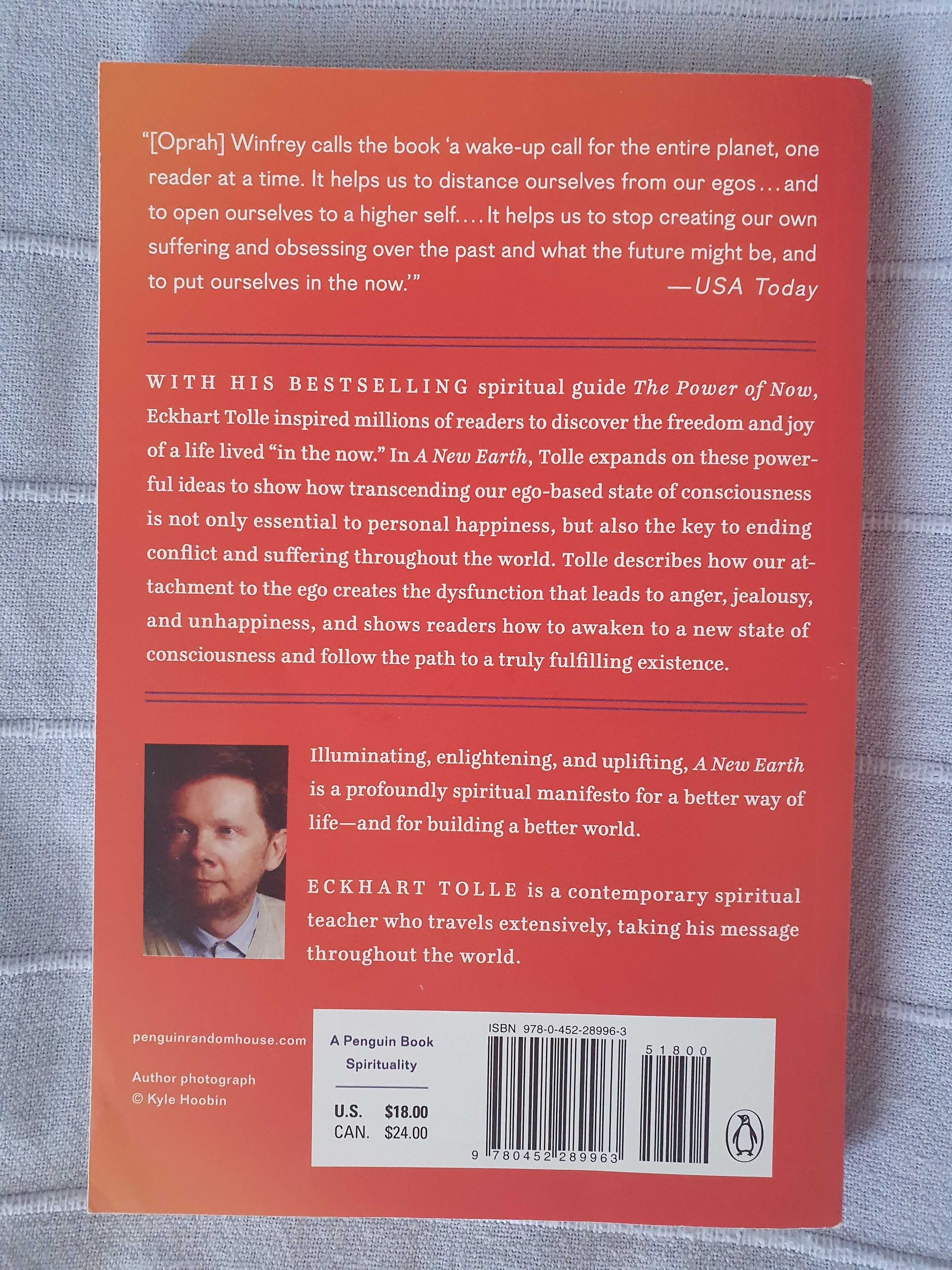 Eckhart Tolle, A New Earth: Awakening to Your Life's Purpose