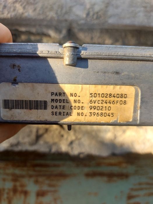 Блок Управления Двигателем RENAULT MAGNUM 5010284080, 6VC2446F08

Read