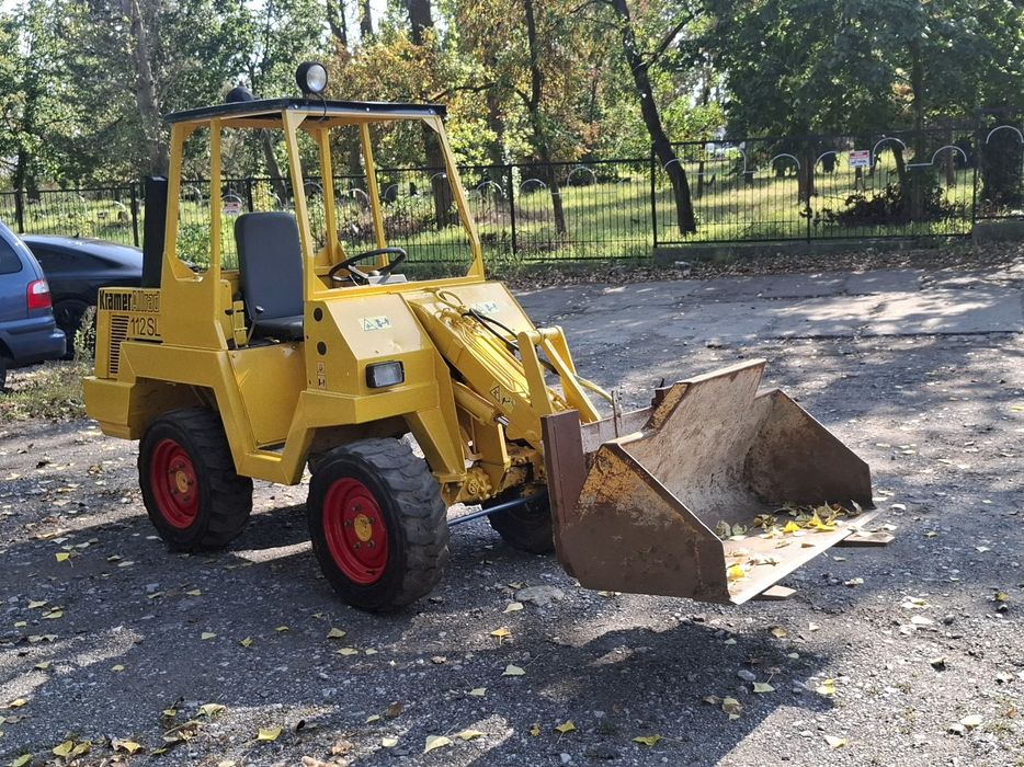 Miniladowarka kramer 112 lyzka widly transport