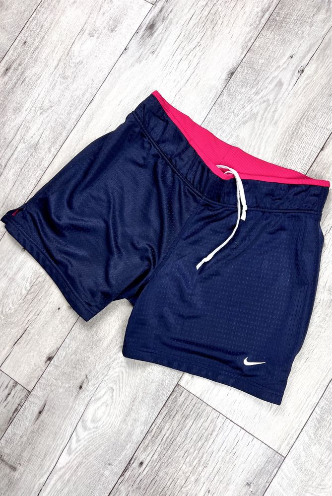 Nike шорты M размер женские спортивные синие оригинал