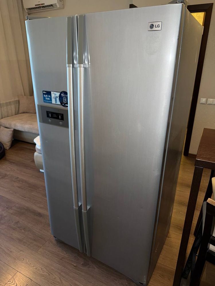 Холодильник! Двокамерний LG GR- B207TLQA великий side-by-side
