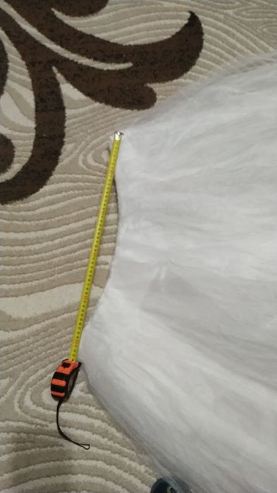 Тканина фатин білий