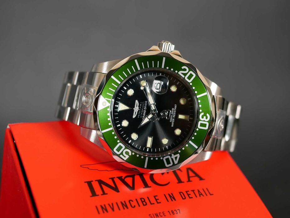 Invicta 3047 Green Grand Diver Automatic 47mm
с механизмом Seiko