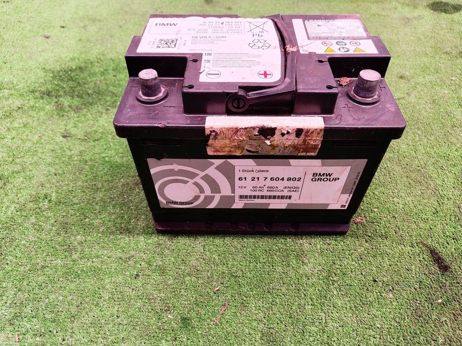 BMW AKUMULATOR 7604802 9364591 7604802 60AH 660A AGM