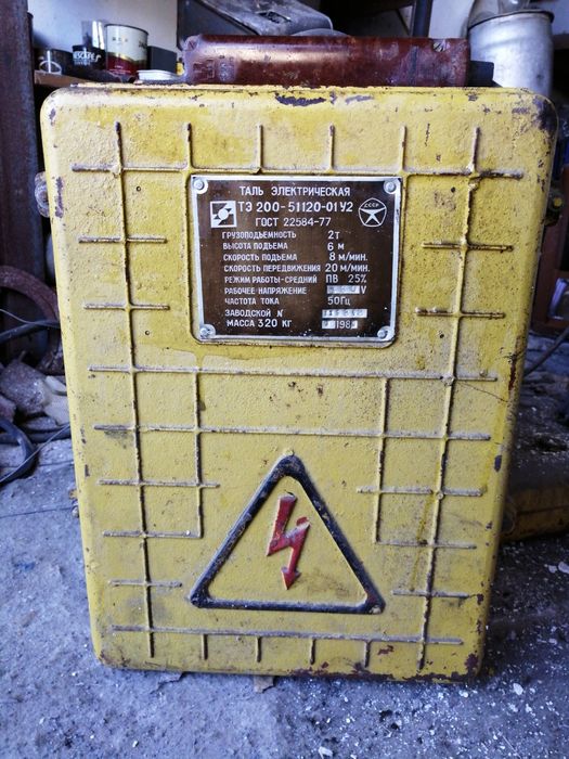 Таль  электрическая 2тн.