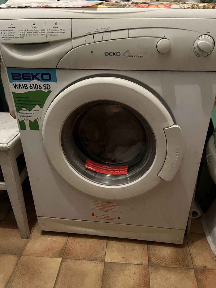 Pralka Beko WMB 6106 SD – stara, sprawna