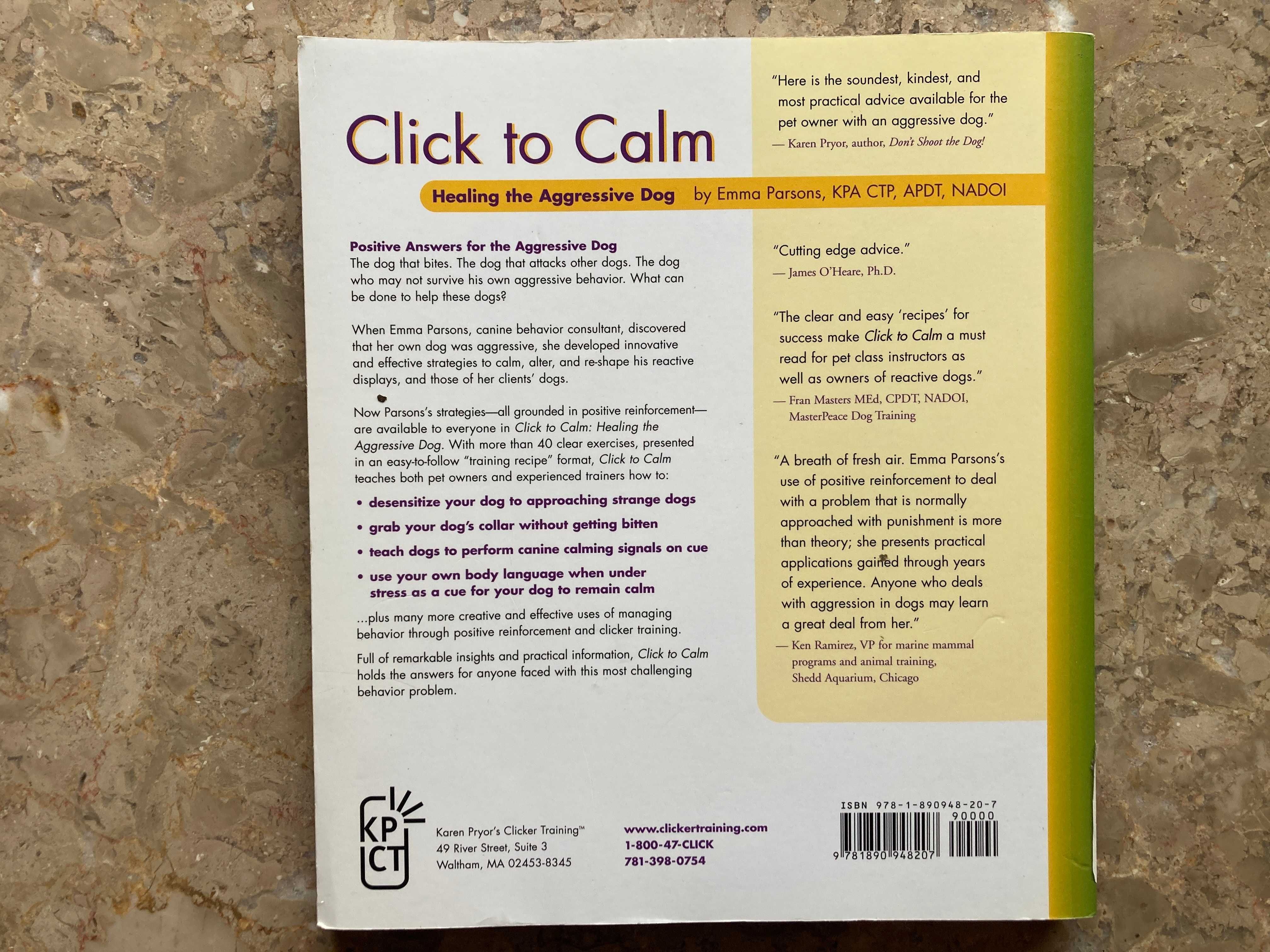 Livro "Click to Calm" - Emma Parsons