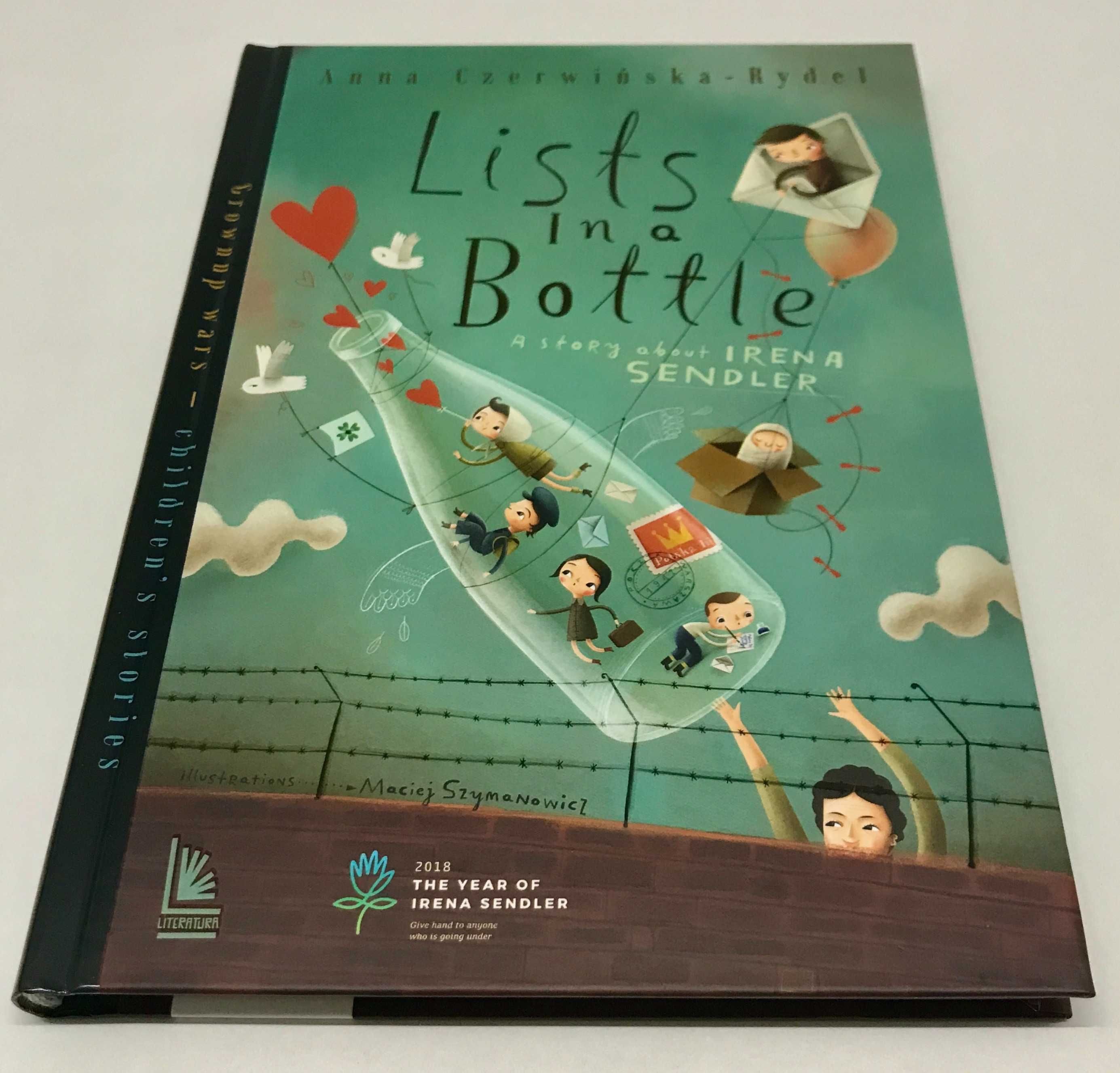 Książka Lists In A Bottle A Story About Irena Sendler jęz. ang.