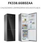 Lodówka Amica czarna 185cm
