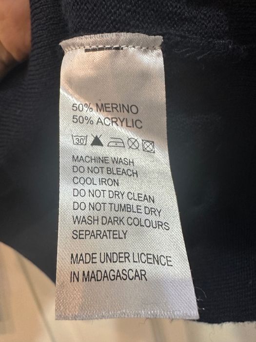 sweter męski merino pringle of scotland xl