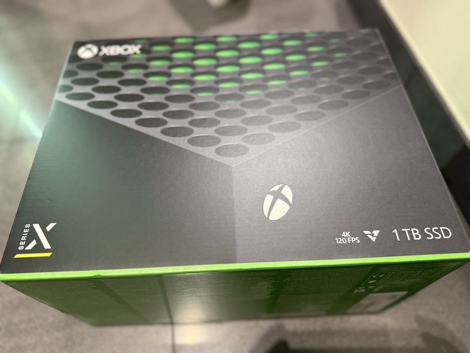 Xbox series X 1TB nowy zaplombowany