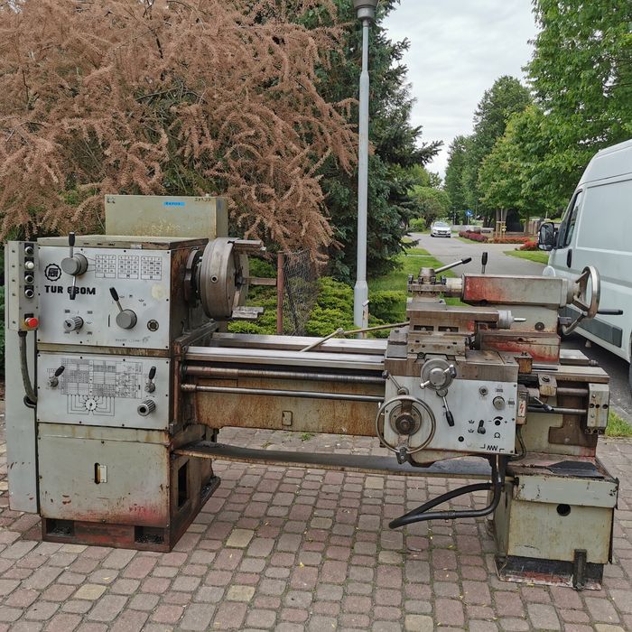 Tokarka TUR 630M x 100p Odczyt liniał  Export