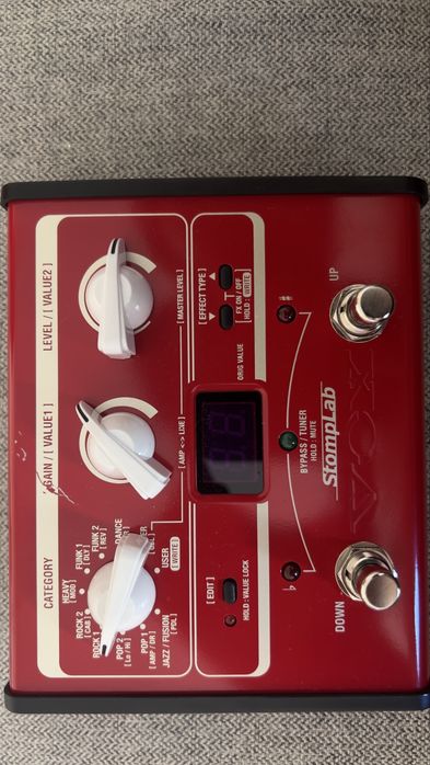 Pedaleira VOX Stomplab 1B