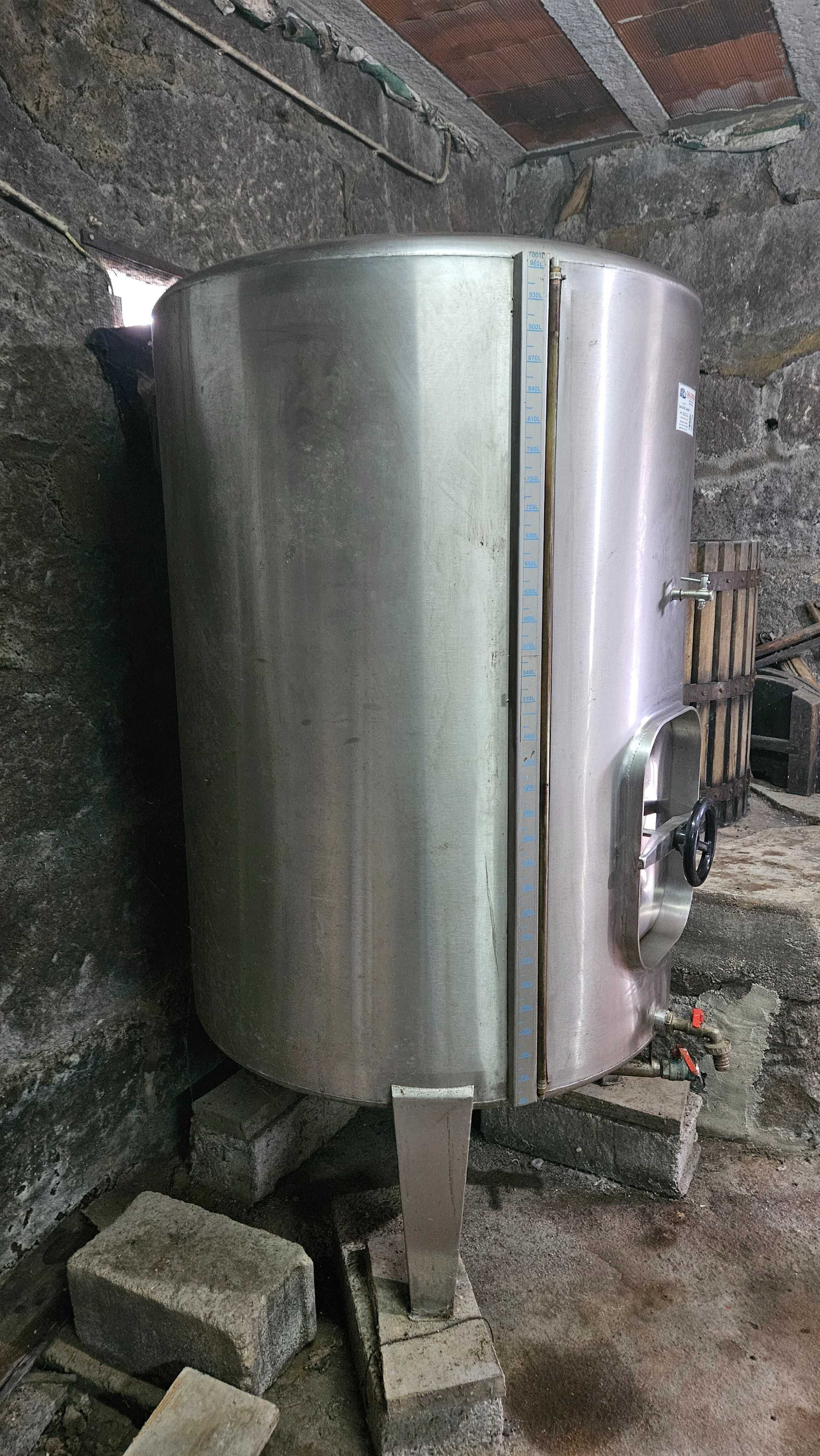 Cuba Inox 1000l como nova