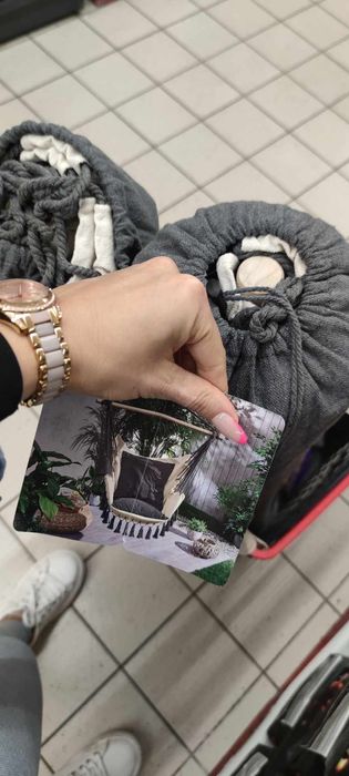 Nowe Krzesło fotel Boho kokon wiszące bujaczka leżak