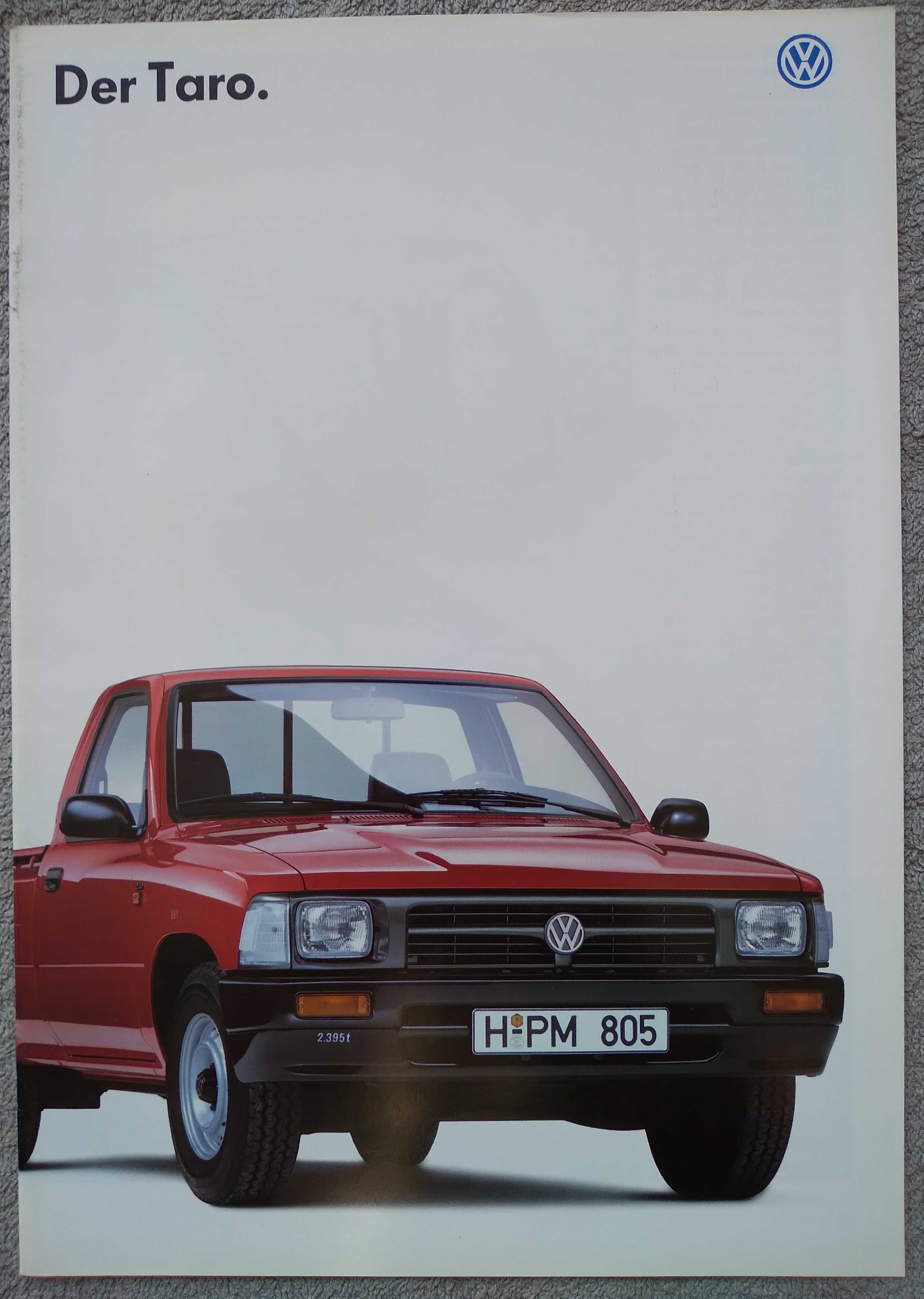 Prospekt Volkswagen Taro rok 1995