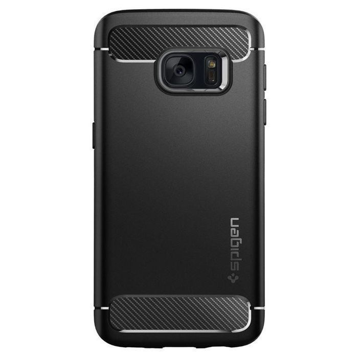 Etui Spigen Armor Rugged do Samsung Galaxy S7, Czarny