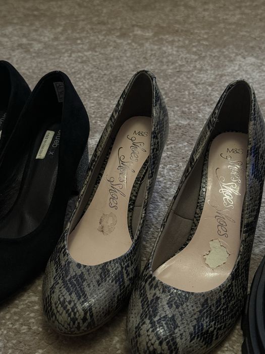 Взуття , розмір 37(туфлі, лофери, туфлі на невесткому кабл