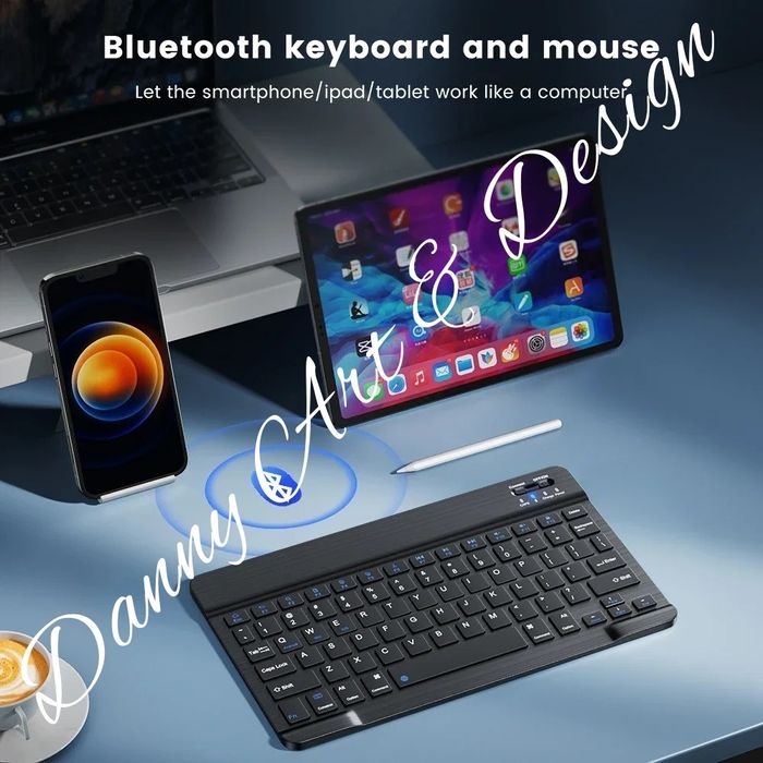 Klawiatura i mysz bezprzewodowa w Najnowszej Technologii