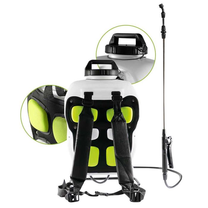 Pulverizador elétrico industrial mochila com tanque de 15 L JBM 60027