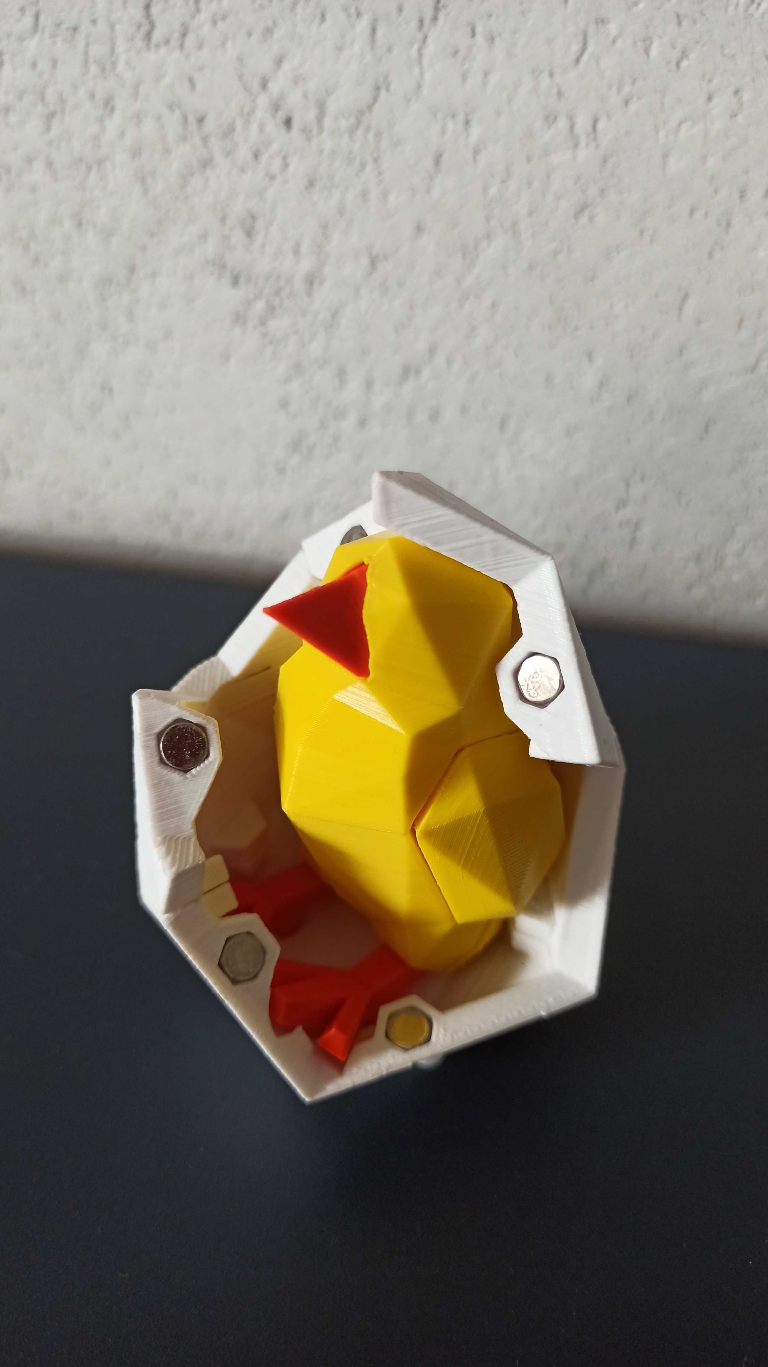 Kurczak Antystresowa łamigłówka geometryczna puzzle magnetyczne