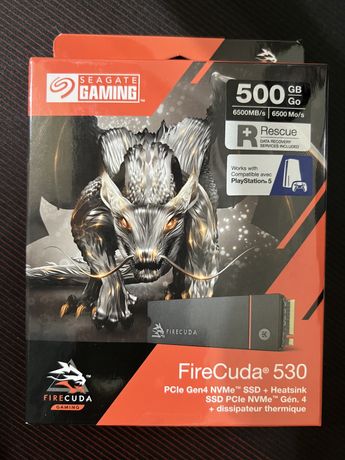 Vendo SSD Firecuda 530 500GB (NOVO) 5 Anos de garantia