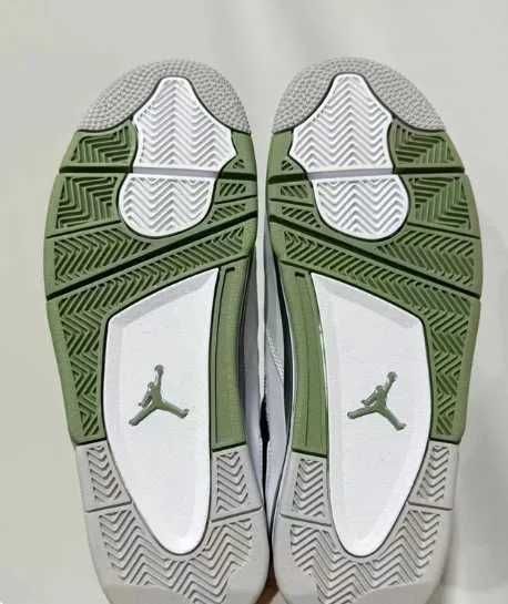 Buty damskie Trampk Jordan 4 Retro zielony R.42