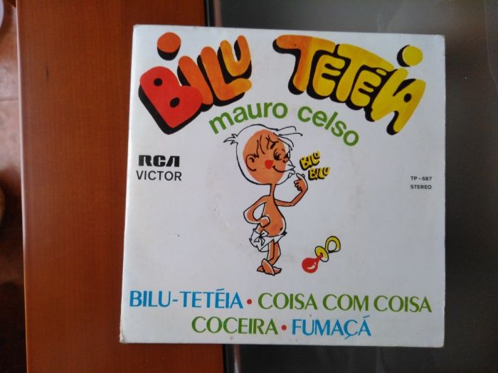 MAURO CELSO - Bilu Tetéia - VINIL 7"