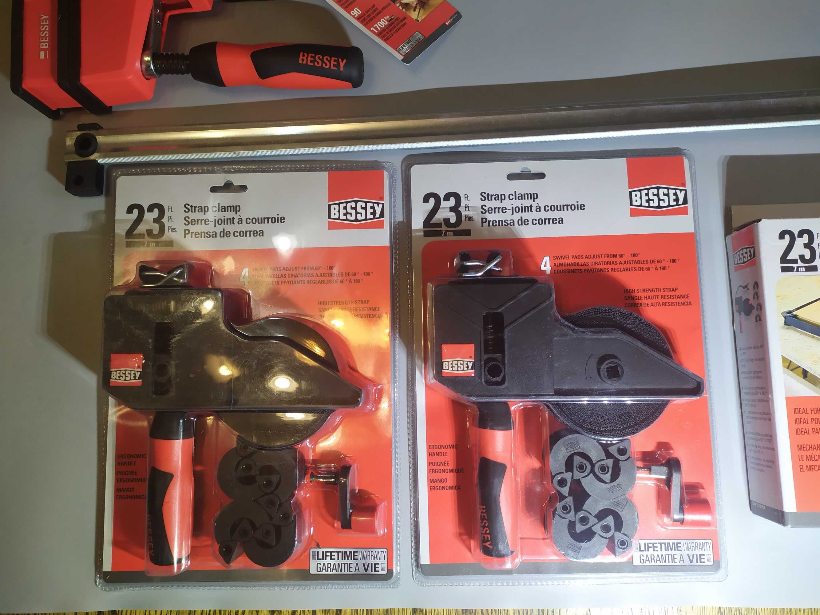 Cтрічкові та корпусні струбцини німецької фірми Bessey
