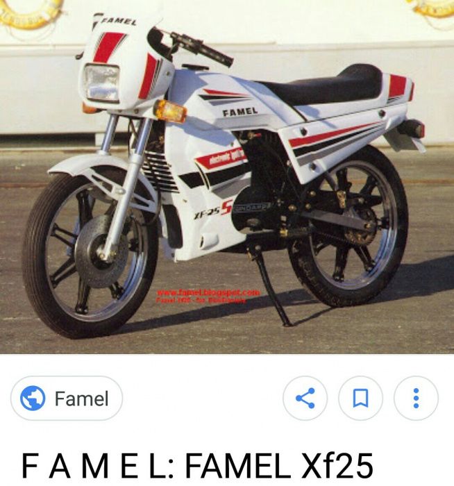 Carenagem Zundapp famel xf 25 carnagem