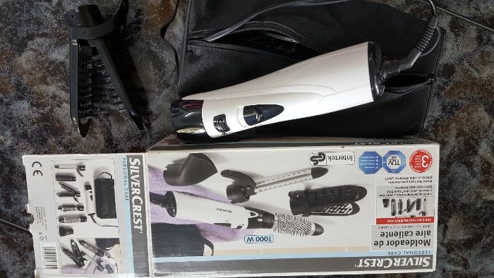 Placa de cabelo para fazer caracóis & alisar NOVA