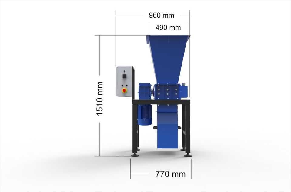 ROZDRABNIACZ SHREDDER RF-137/260/4 KW polski -5% do odbioru !