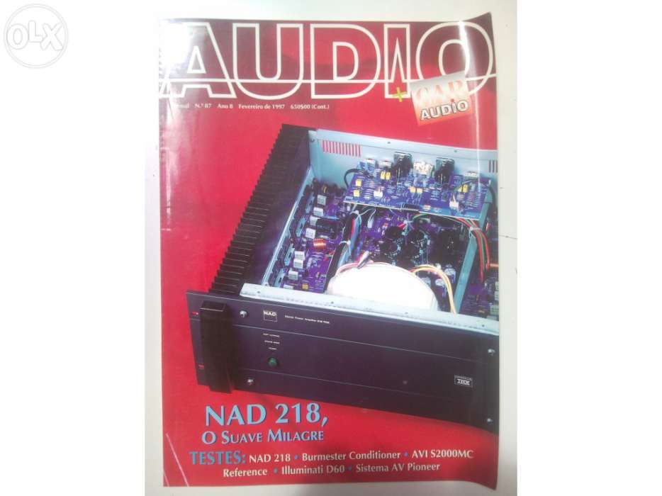 9 Revistas Áudio - Anos 90