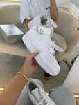 Кросівки Nike Air Force White Premium найк форси білі 36-45