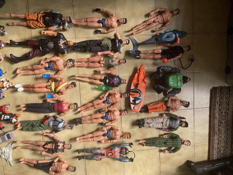 Grande lote Brinquedos Action Man