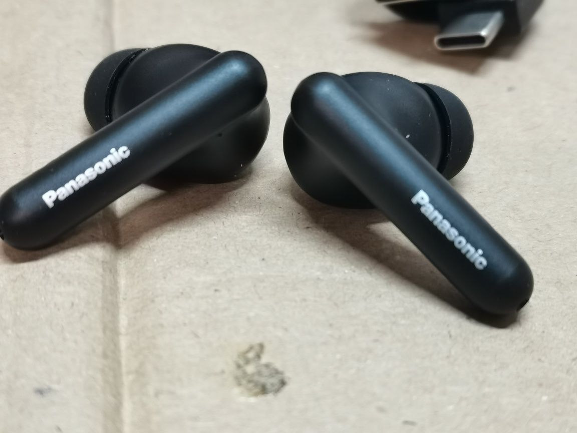Słuchawki Panasonic RZ-B110W czarne bezprzewodowe