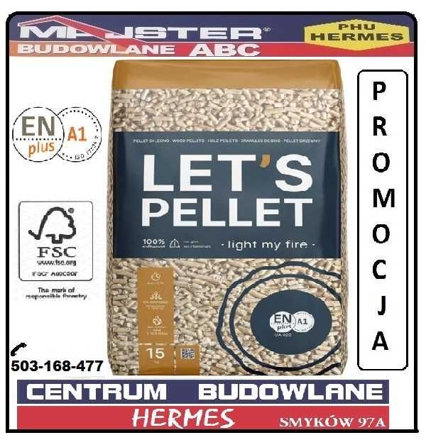 Pellet sosnowy SKD ENplus A1 Certyfikat (Olczyk Barlinek Dankros LET's
