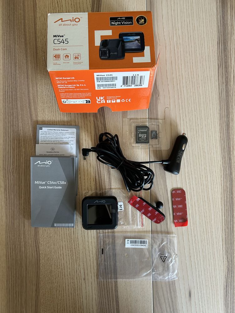 wideorejestrator kamera Mio MiVue C545
